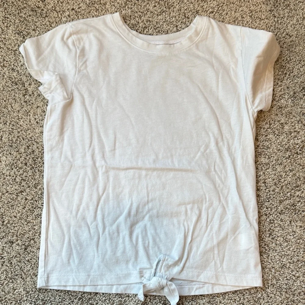 4 - Children’s Place Vibrant Graphic Tees - Pink, White, Blue, Black